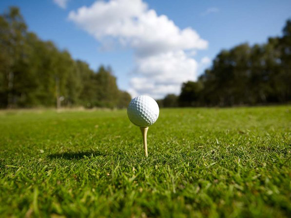 Golf Ball on a Tee